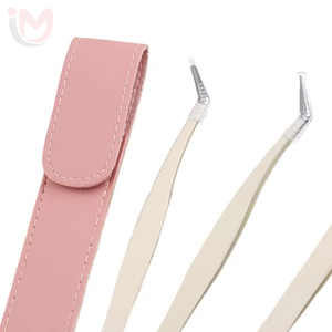 แหนบต่อขนตาปลายแหลมเรียบ ทำจากสแตนเลสอย่างดี ความยาว 10 มม. ความแม่นยำสูง - Product Image 5