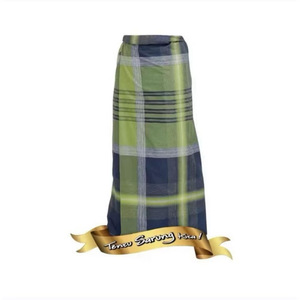 Premium <b>Muslim</b> Sarong Men Traditional Plaid Indonesia Islam Ramadan Prayer <b>Cloth</b> Breathable Cotton Polyester Male Dress Garments - Product Image 3