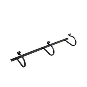 Gancho de hierro con acabado en polvo negro en forma de J para decoración del hogar, para regalo, para uso en exteriores. - Product Image 3