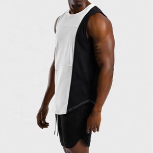 2025 Custom Herren Sommer Gym Tank Tops Großhandel Übergroße Fitness Wear <span class=keywords><strong>Stringer</strong></span> Weste mit <span class=keywords><strong>Plain</strong></span> <span class=keywords><strong>White</strong></span> Muscle Fit Casual Style - Product Image 3