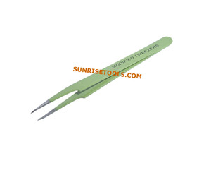 Pince à sertir modifiée, à pointe conique, en acier inoxydable, revêtement époxy, outils de sertissage de bijoux SUNTOOLS/STIPL Modèle 619D pour le bricolage - Product Image 2