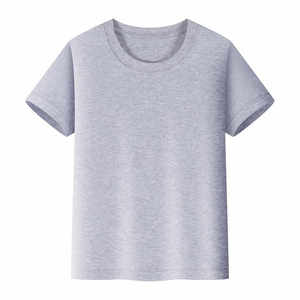 เสื้อยืดผู้ชายทรงหลวม ผ้าฝ้าย 100% แขนสั้น แบบทางการ ปักโลโก้ ปรับแต่งสีและดีไซน์ได้ ป้องกันขนร่วง แห้งเร็ว - Product Image 4