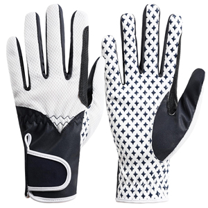 Guantes de Equitación Hechos a Medida, Ligeros, Cómodos, Transpirables, Duraderos, Antideslizantes, para Competición - Product Image 1