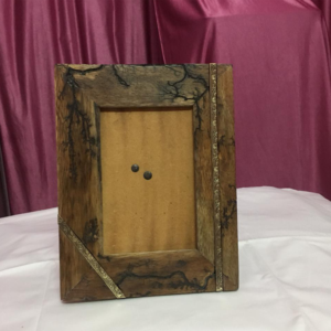 Custom Luxury Resin Inlay Geometric Picture <b>Frame</b> <b>Black</b> White Diamond Pattern Wooden Tabletop Photo <b>Frame</b> Home Decor Photo <b>Frame</b> - Product Image 5