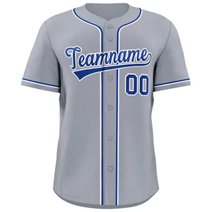 High Quality <b>Baseball</b> Uniform Best Price New Arrival Sports Wear 100% Polyester Fabric Short Moisture-Wicking V-neck Sublimated - Product Image 5