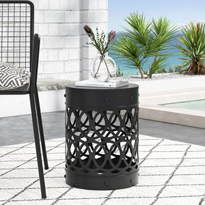 Grande Tavolino da Esterno in Metallo per Spazi All'aperto - Product Image 1