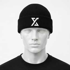 Gorro de Punto Vintage Premium para Invierno, Unisex, con Borde Plegado, Acrílico Suave, Acanalado, con Logotipo Personalizado, para Viaje - Product Image 1