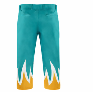 Sublimation, logo personnalisé, uniforme de baseball unisexe de haute qualité pour hommes, manches longues, respirant, anti-UV, pantalon de softball - Product Image 3
