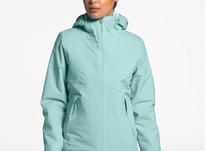 <b>Women</b> Stretch Softshell Outdoor Jacket Breathable Windproof Water Resistant Hooded <b>Coat</b> with Zip Pockets for Walking Fitness - Product Image 6