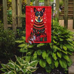 Lancashire Heeler Holiday Christmas <b>Garden</b> <b>Flag</b> Multicolor Mailbox Decorative Yard Banner for Patio Artwork and <b>Garden</b> Beds - Product Image 2