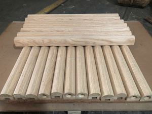 <b>Veneered</b> Wood Furniture Legs High Quality for Cabinet Sofa Table Manufactured by Long Viet Company Durable Furniture Parts - Product Image 5