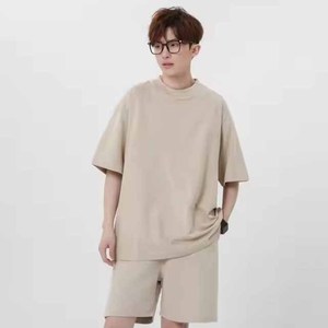 T-shirt Homme Grande Taille en Coton Lourd 245 g/m² – Coupe Oversize Imprimée, Brodé ou Unie – Personnalisable, Décontracté, Haute Qualité - Product Image 1