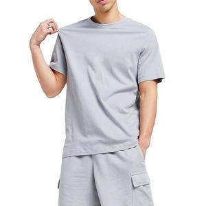 Algodón transpirable nueva llegada hombres pantalones cortos gimnasio conjuntos cortos para hombres camiseta y conjunto corto verano nuevos hombres Casual pantalones cortos conjuntos OEM - Product Image 5