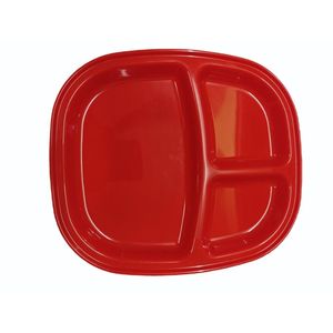 <b>Plastic</b> Mess <b>Tray</b> Plates for Canteen Food Service and Dining - Product Image 1