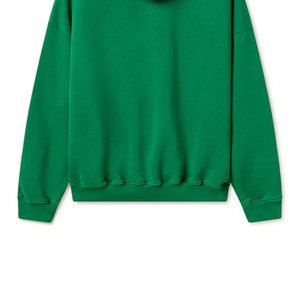 Pak Muntaha Impex Men's Green <b>Hooded</b> Sweatshirt Regular Fit Front Pocket Casual Wear Autumn Knitted <b>Fleece</b> Pullover 100% Cotton - Product Image 4