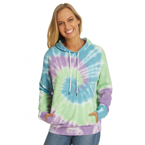 Custom Men's Winter Sweatshirt Pullover <b>Hoodie</b> with Digital Printing for Casual Washed Tie Dye - Product Image 6