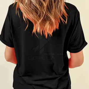 2026 Women's Casual Summer Knitted T-Shirt 100% Cotton Breathable O-Neck Short Sleeve Eco-Friendly New Style - Product Image 3