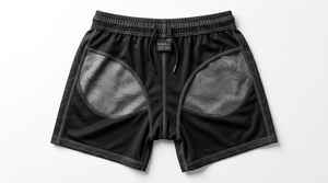 Top Selling Summer Fashion Solid Mesh <b>Shorts</b> for <b>Men</b> with Custom Logo OEM Service <b>Compression</b> Design - Product Image 2