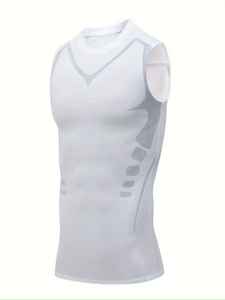 Débardeur homme en coton imprimé de haute qualité, respirant, décontracté, sans manches, indispensable pour l'été, vêtements de sport, logo personnalisé - Product Image 2