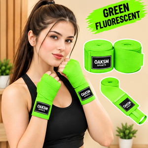 Vendas de boxeo estilo mexicano extra largas de 5M, elásticas, con protección definitiva para los nudillos, para golpes de contacto total en el ring. - Product Image 3
