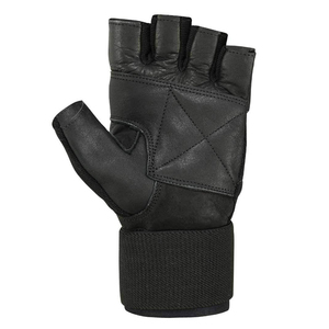 Gants de cyclisme d'hiver pour l'extérieur, respirants, antidérapants, demi-doigts, pour la salle de sport, avec fermeture à cordon, unisexe, confortables, en tissu maillé - Product Image 3