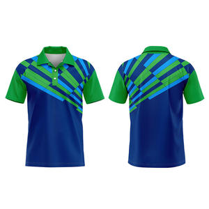 เสื้อโปโลผู้ชายเสื้อโปโลแขนสั้นแบบติดกระดุมปักโลโก้ได้ตามต้องการ - Product Image 4