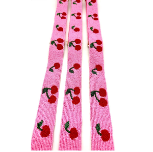 สายสะพายกระเป๋าประดับลูกปัดแบบมหาวิทยาลัย ขายส่ง สายสะพายกระเป๋าสำหรับวันแข่งขันแบบกำหนดเอง ทำด้วยมือ ปักลายทีมมหาวิทยาลัย ปักชื่อส่วนตัว ประดับลูกปัด - Product Image 6