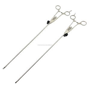World Precision Surgical Manual <b>Laparoscopic</b> Needle Holder Reusable Stainless Steel Endoscopic Surgical <b>Instrument</b> for <b>Training</b> - Product Image 1