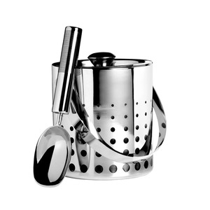 Cubo para Hielo de Acero Inoxidable con Cuchara, Apto para Lavavajillas y Congelador - Product Image 4