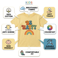 T-shirt en coton à manches courtes et col rond pour homme, imprimé par transfert thermique motif chien mignon, respirant, 180 grammes, couleur personnalisable
