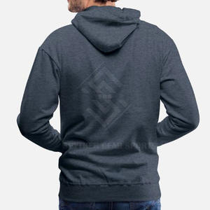 Sweat à capuche léger pour homme en polaire orné de strass – Haute qualité, respirant, écologique, coupe ample - Product Image 4