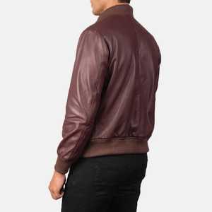 Chaqueta de Cuero para Hombre 2026 con Diseño Personalizado, Chaqueta de Cuero de Talla Grande para Uso en Exteriores en Invierno, con Etiqueta Privada Personalizada - Product Image 2