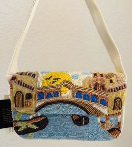 Bolso Bandolera Bordado con Cuentas, Estilo Boho Chic, con Decoración Floral y Bordado de Cuentas para Mujer - Product Image 5