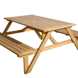 A furniture set for <b>outdoor</b>-themed restaurants or garden seating, featuring a simple, modern style that is sturdy and durable - Product Image 3