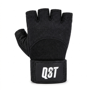Guantes de Gimnasio Personalizados para Hombre, con Agarre Completo en la Palma, Soporte Acolchado para la Muñeca, para Entrenamiento Físico, Fabricante OEM - Product Image 6