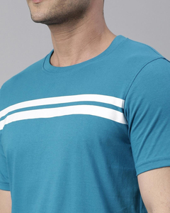 ชุดเซ็ตฤดูร้อนสำหรับผู้ชาย เสื้อยืดและกางเกงขาสั้น ผ้าฝ้าย 100% เนื้อนุ่ม น้ำหนักเบา ระบายอากาศได้ดี เหมาะสำหรับใส่ลำลอง ออกกำลังกาย หรือใส่เที่ยวเล่น  รับผลิตแบบ OEM และรับผลิตแบรนด์ส่วนตัว - Product Image 3