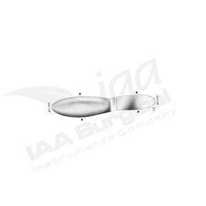 Espátulas Intestinales Abdominales, Depresores, Palas para Sangre, Retractores Quirúrgicos Manuales de Acero Inoxidable, Instrumento Médico para Hospital - Product Image 2