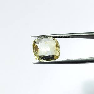 Zafiro amarillo natural de 7,24 quilates, corte cojín, de Sri Lanka, piedras sueltas para la fabricación de joyas y anillos YSCN-06 - Product Image 3