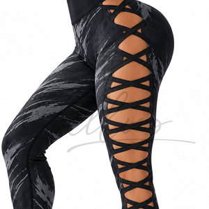 Leggings de Mujer de Alta Calidad con Diseño Moderno, Leggings Deportivos Ajustados de Cintura Alta con Efecto Push-Up para Fitness y Running - Product Image 3