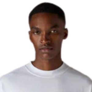 T-shirt en coton oversize pour homme, style streetwear, avec logo minimaliste sur la poitrine, manches courtes, décontracté, tendance, OEM - Product Image 3