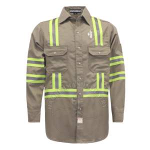 FR <b>Fire</b> <b>Resistant</b> Cotton 100% Uniform FR <b>Clothing</b> Flame <b>Resistant</b> Fireproof Welding Factory Supply NFPA 2112 Long Sleeve Welder - Product Image 1