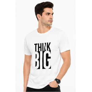 T-shirt en coton personnalisé pour hommes, t-shirt décontracté uni à manches courtes de qualité supérieure, usine de vêtements OEM ODM, t-shirt en coton pour hommes à manches courtes - Product Image 2