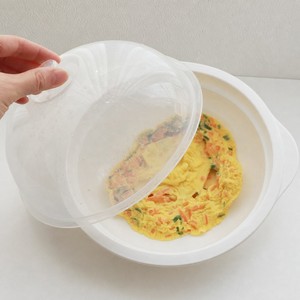 หม้อนึ่งไมโครเวฟแบบมีตะแกรงกรอง สำหรับมันเทศและเกี๊ยว ผลิตในเกาหลี ปลอดสาร BPA - Product Image 5