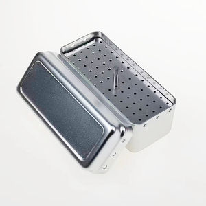 Boîte endodontique manuelle durable en acier inoxydable allemand de haute qualité, légère et portable pour clinique et pratique - Product Image 1