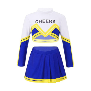 Ensemble d'uniformes de cheerleading sur mesure de luxe pour les équipes de compétition professionnelles, vêtements de cheerleading d'équipe de haute qualité - Product Image 1