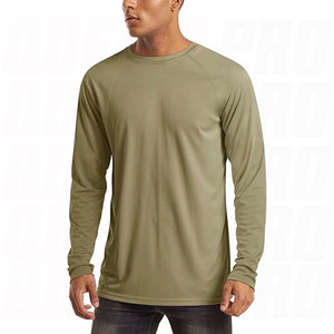 เสื้อเชิ้ตแขนยาวผู้ชาย UPF 50+ ป้องกันรังสียูวี เสื้อเชิ้ตสำหรับออกกำลังกายสำหรับการเดินป่า วิ่ง ออกกำลังกาย ฝึกซ้อมกลางแจ้ง อย่างรวดเร็ว - Product Image 1