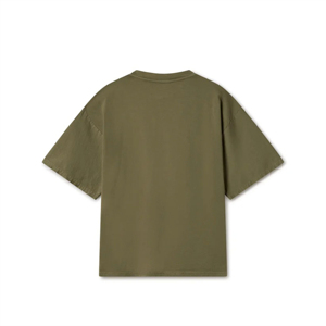 Camiseta Oversize de Algodón 100% para Hombre, Estilo Holgado y Largo con Estampado de Letras para Atuendos Formales y Estilo Urbano - Product Image 2