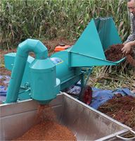 Décortiqueuse de sorgho chinoise à bas prix, mini-batteuse de riz, machine à riz pour usage agricole