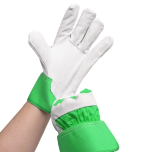 Guantes de Seguridad Industriales Antiestáticos de Piel de Oveja Canadiense, Diseño Nuevo, Puño Reforzado con Goma, Uso General, Duraderos - Product Image 3