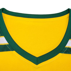 Shorts de sport jaunes unis à taille élastique, tenue d'entraînement, ensemble uniforme de basketball, grossiste, fabricant, fournisseur - Product Image 4